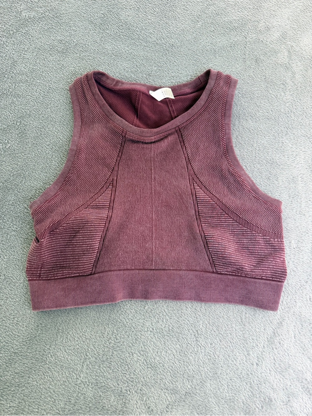OFFLINE By Aerie Womens Maroon Racerback Longline Sports Bra Size XL